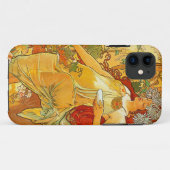 Alphonse Mucha Art Nouveau Herfst Case-Mate iPhone Case (Achterkant (horizontaal))