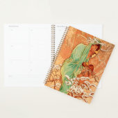 Alphonse Mucha Art Nouveau Hiver (Devant avec enveloppe)