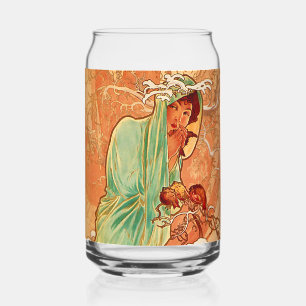 Alphonse Mucha Art Nouveau Hiver