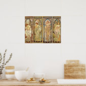 Alphonse Mucha - Art Nouveau Master Poster (Keuken)