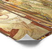 Alphonse Mucha - Art Nouveau Master Poster (Hoek)