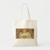 Alphonse Mucha - Art Nouveau Master Tote Bag (Voorkant)