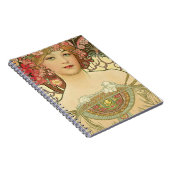Alphonse Mucha – Art Nouveau Meester Notitieboek (Rechterzijde)