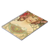 Alphonse Mucha – Art Nouveau Meester Notitieboek (Linkerzijde)