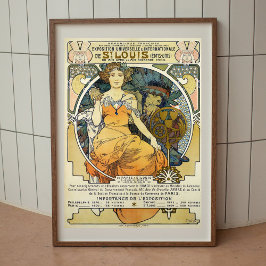 Alphonse Mucha art nouveau poster