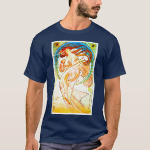 Alphonse Mucha Art Nouveau T-shirt