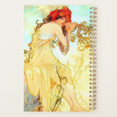 Alphonse Mucha Art Summer Planner (Achterkant)