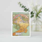 Alphonse Mucha - Au Quartier Latin Carte postale (Debout devant)