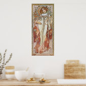 Alphonse Mucha. Automne/Autumn, c.1903 Poster (Keuken)