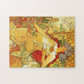 Alphonse Mucha Autumn Puzzle Legpuzzel (Horizontaal)