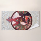 Alphonse Mucha Badhanddoek (Badhanddoek)