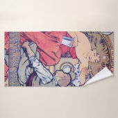 Alphonse Mucha Badhanddoek (Badhanddoek)