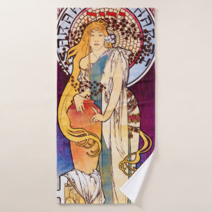 Alphonse Mucha Badhanddoek