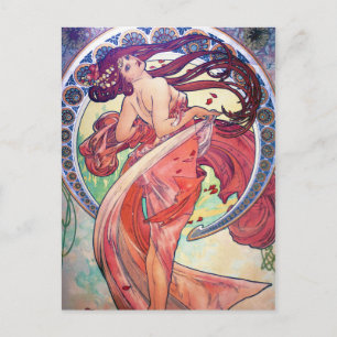 Alphonse Mucha Briefkaart