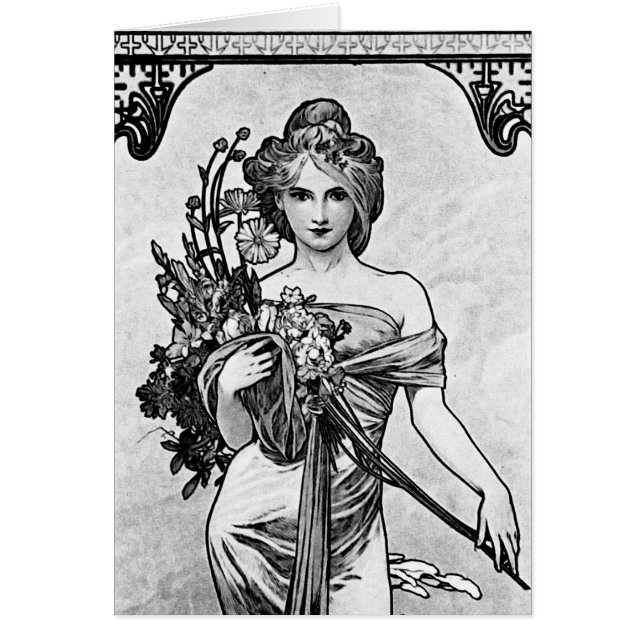 Alphonse Mucha Broken Blossom (Voorkant)