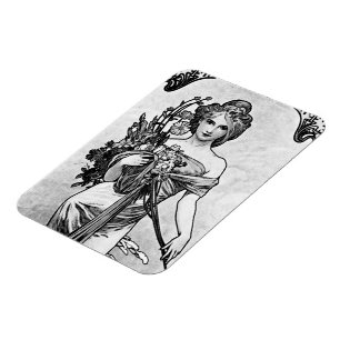 Alphonse Mucha Broken Blossoms Magneet