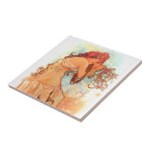 Alphonse Mucha Carreaux Art Nouveau (Côté)