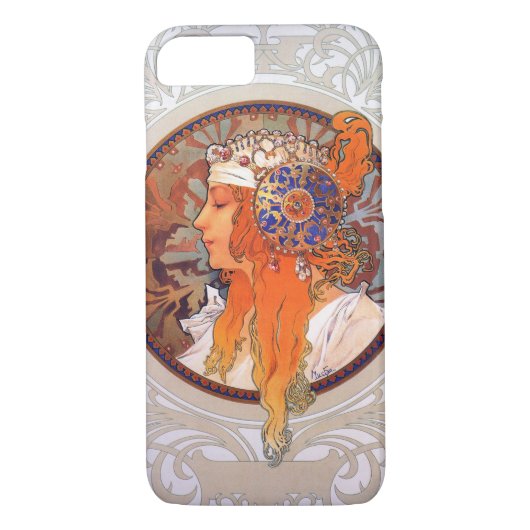 Alphonse Mucha Case-Mate iPhone Case (Achterkant)