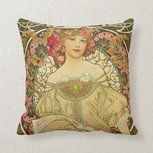 Alphonse Mucha - Champagne Kussen