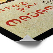 ALPHONSE MUCHA CHANSONS D'AJEULES POSTER (Hoek)