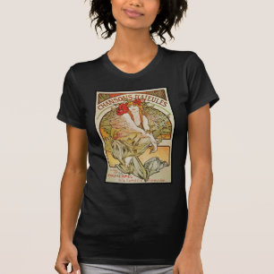 ALPHONSE MUCHA CHANSONS D'AJEULES T-SHIRT