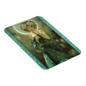 Alphonse Mucha Clair De Lune Magnet Magneet (Rechterzijde)