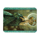 Alphonse Mucha Clair De Lune Magnet Magneet (Horizontaal)