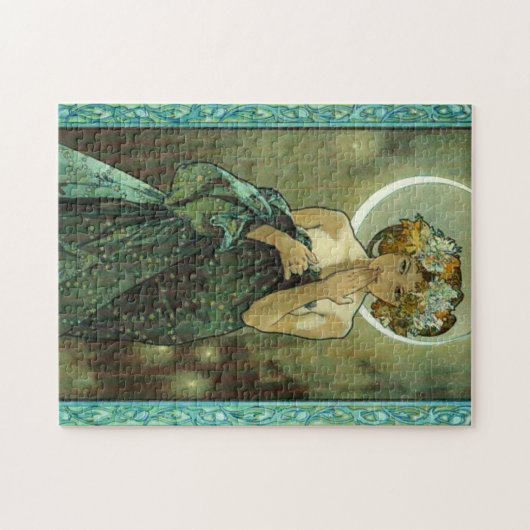 Alphonse Mucha Clair De Lune Puzzle (Horizontal)