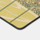 Alphonse Mucha Coquelicots Papier Peint Floral Art (Coin)