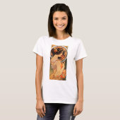 Alphonse Mucha Cow Slip T-shirt (Voorkant volledig)