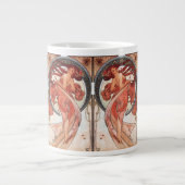 Alphonse Mucha Dance 1898 Art Extra Grote Beker (Voorkant)