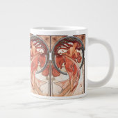 Alphonse Mucha Dance 1898 Art Extra Grote Beker (Rechts)
