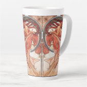 Alphonse Mucha Dance 1898 Art Latte Mok (Rechterhoek)