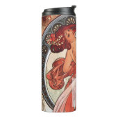 Alphonse Mucha Dance 1898 Art  Thermosbeker (Gedraaid links)