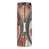 Alphonse Mucha Dance 1898 Art  Thermosbeker (Achterkant)