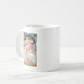 Alphonse Mucha Dance Koffiemok (Voorkant links)