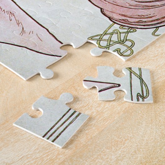 Alphonse Mucha Dance Legpuzzel (Zijkant)