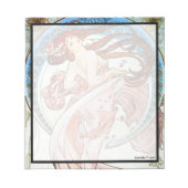 Alphonse Mucha Dance Notitieblok (Voorkant)