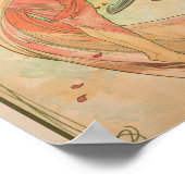 Alphonse Mucha - Dance Poster (Hoek)