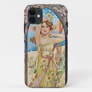 Alphonse Mucha Daybreak iPhone 5 Hoesje