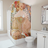 Alphonse Mucha - Daydroom Douchegordijn (In situ)