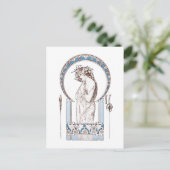 Alphonse Mucha - de kaart van Documenten van (Staand voorkant)