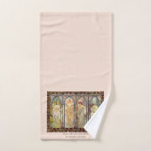 Alphonse Mucha - De tijden van de dag Bad Handdoek (Handdoek)