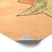 Alphonse Mucha - De winter - de seizoenen Poster (Hoek)