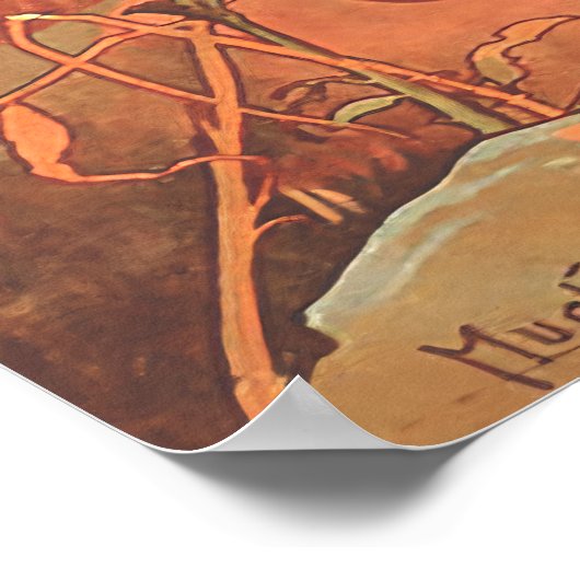 Alphonse Mucha - De zomer - de seizoenen Poster (Hoek)