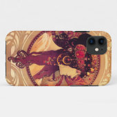 Alphonse Mucha Donna Orechini iPhone 5 Hoesje (Achterkant (horizontaal))