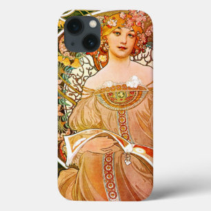 Alphonse Mucha Dreaming (Reverie) iPhone 13 Hoesje