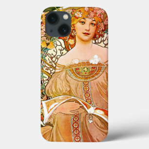 Alphonse Mucha Dreaming (Reverie) iPhone 13 Hoesje