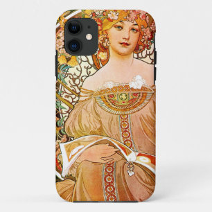 Alphonse Mucha Dreaming (Reverie) iPhone 11 Hoesje