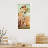 Alphonse Mucha Ete/Summer, 1896 Poster (Keuken)